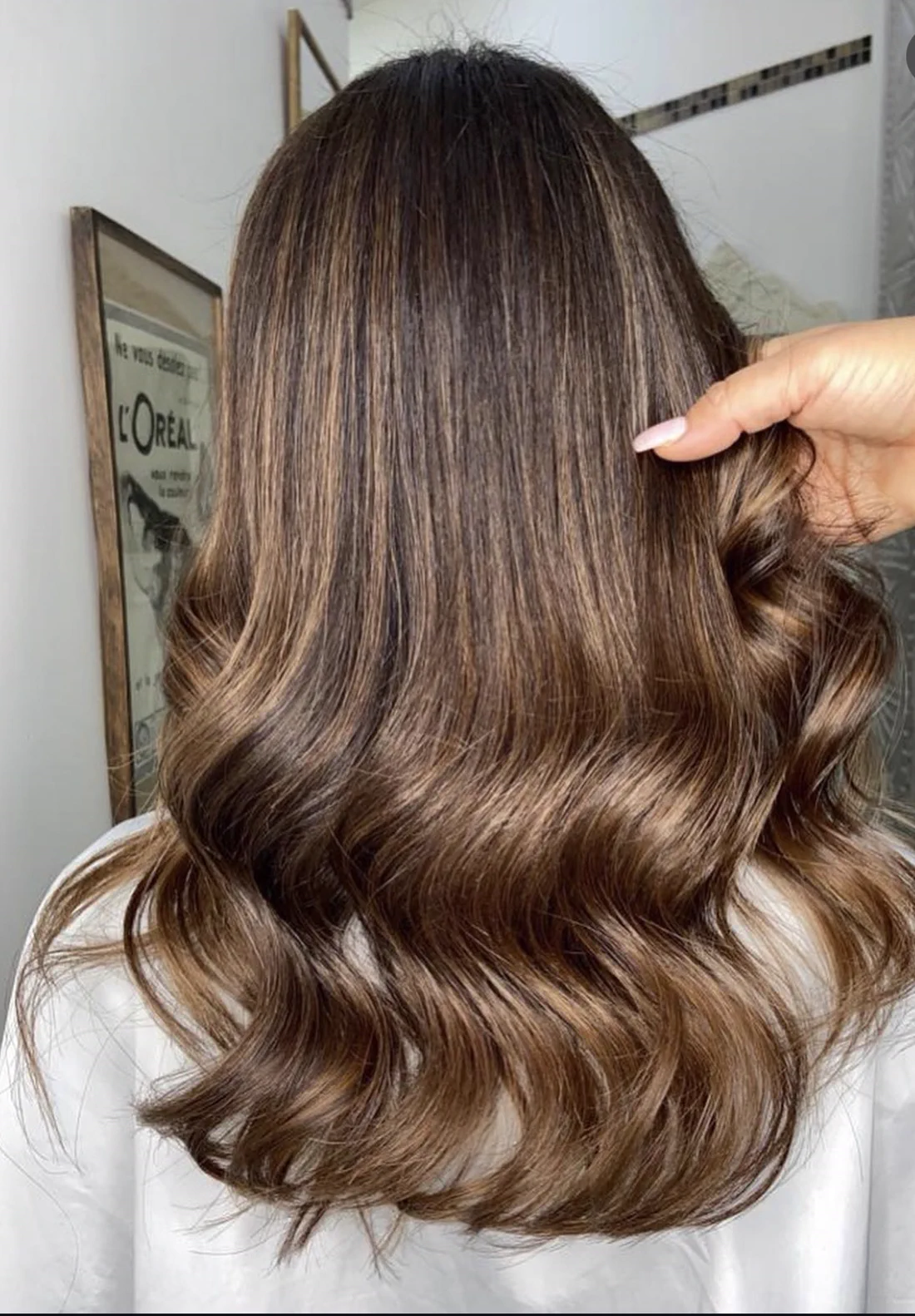Ombré réalisé au salon